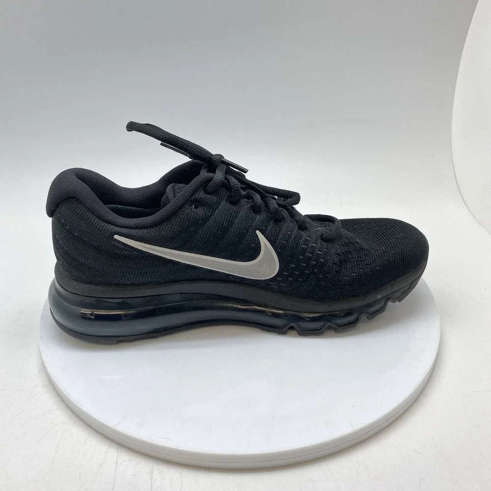 Nike Sneakers Womens 7.5 Air Max 2017 849560-001 Black Athletic Shoes